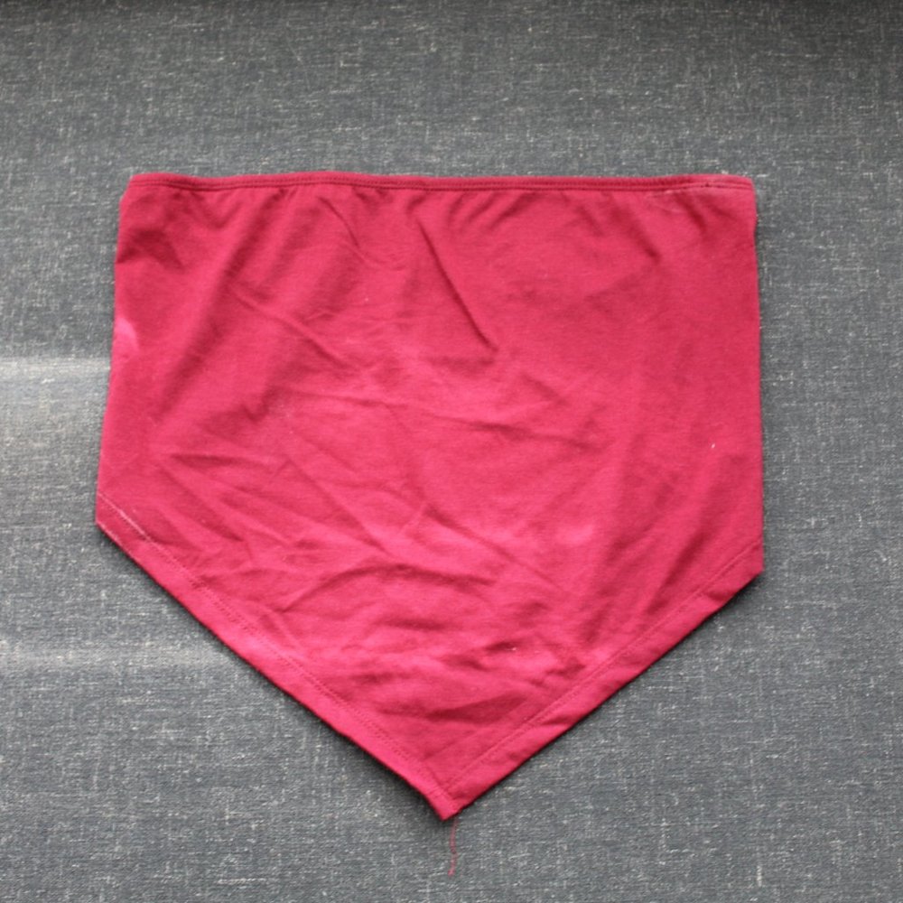 Red/Maroon Bandana top
